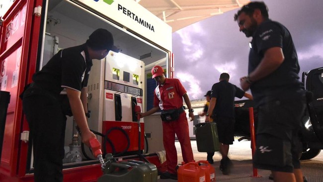 Pertamina Buka SPBU Modular untuk Dorna Sports di dalam MotoGP Mandalika