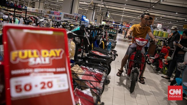 Hari Ini Aja, Sepeda Listrik Diskon Rp1 Juta Lebih di tempat Transmart