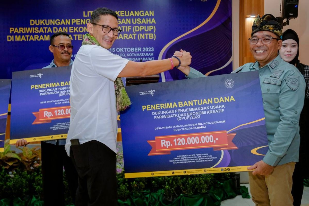 Empat desa wisata NTB peroleh DPUP juga literasi keuangan